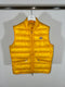 Moncler Gilet Gui vest size 3 yellow